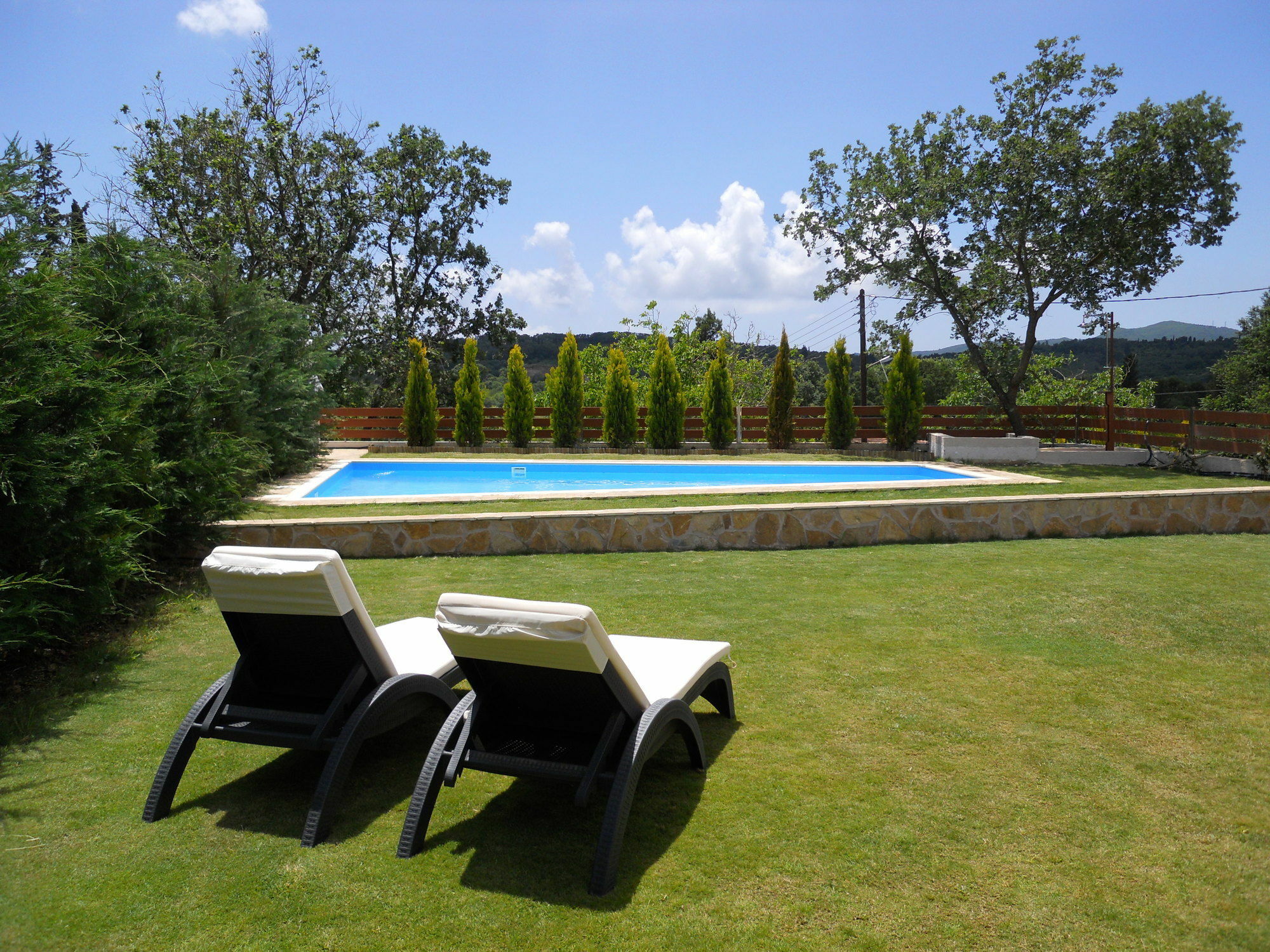 Villa Poulades Gouvia Exteriör bild